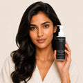blemish-purifying-face-wash held by model