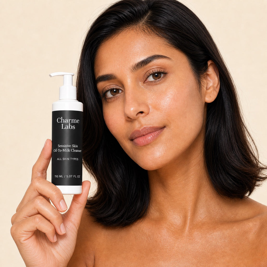 Sensitive Skin Oil-To-Milk Cleanser · 01