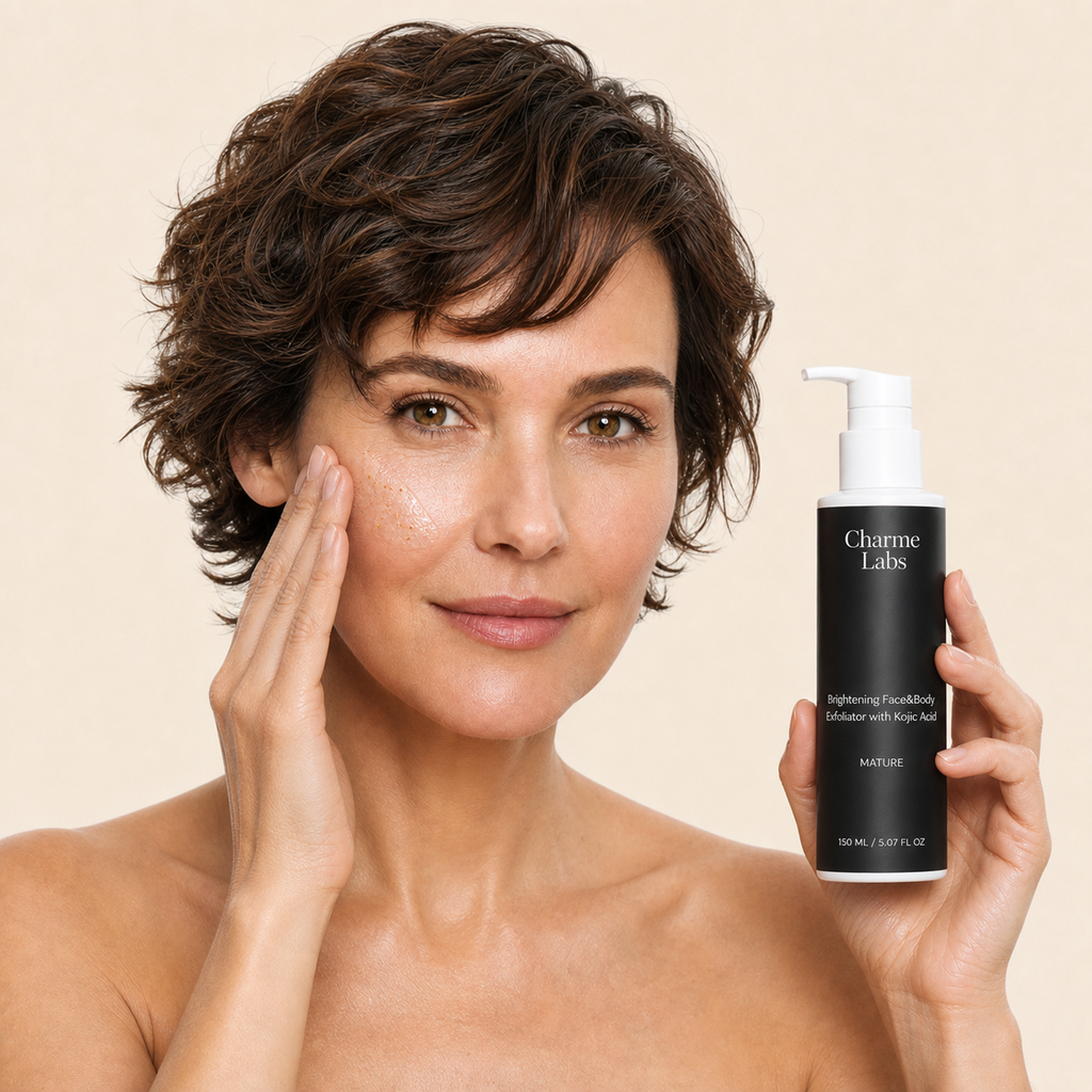 Brightening Face & Body Exfoliator · 02