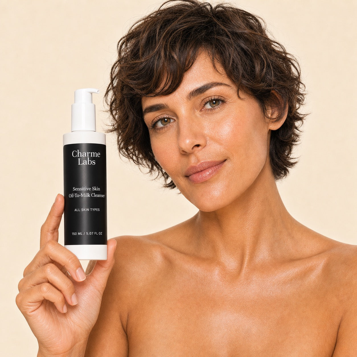 Sensitive Skin Oil-To-Milk Cleanser · 01